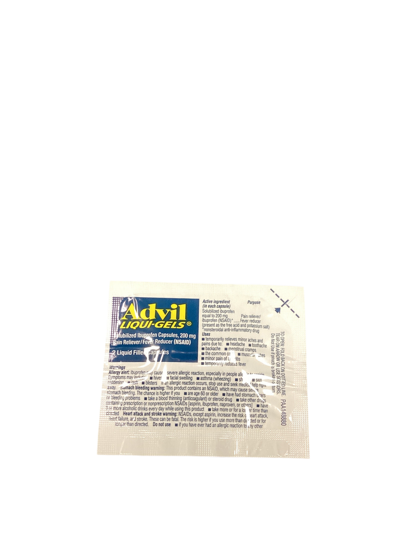 Advil liquid gel 2pk